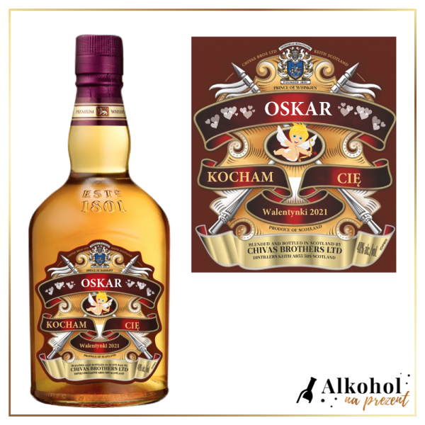 MIŁOSNY CHIVAS REGAL- PREZENT DLA MĘŻA