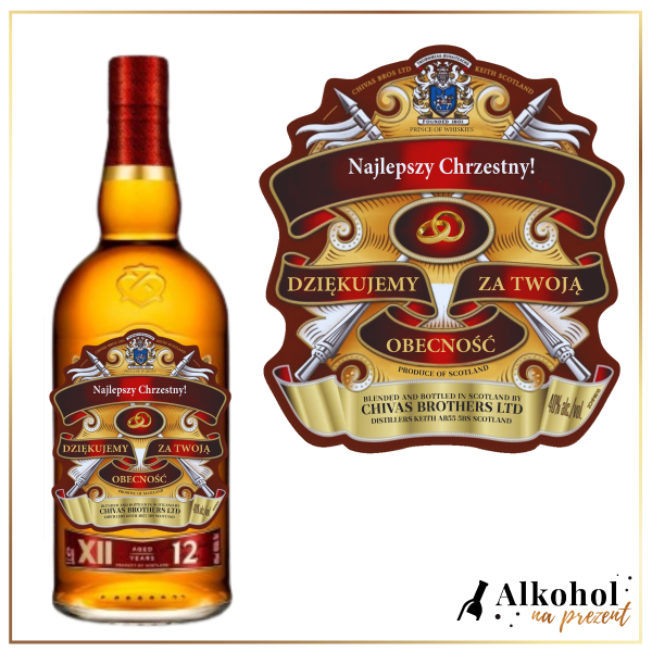 CHRZESTNY CHIVAS REGAL - PREZENT DLA CHRZESTNEGO