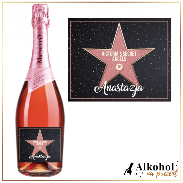 ALEJA GWIAZD HOLLYWOOD PROSECCO MIONETTO ROSÉ
