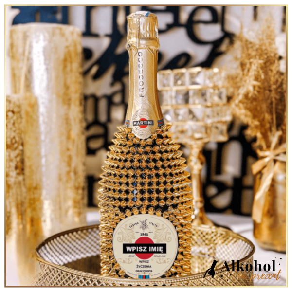 NA KAŻDĄ OKAZJĘ MARTINI PROSECCO ZE ZŁOTYMI KOLCAMI - UNIWERSALNY PREZENT
