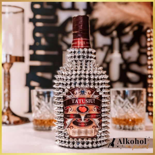 DWA SERCA CHIVAS REGAL ZE SREBRNYMI KOLCAMI- EKSKLUZYWNY PREZENT