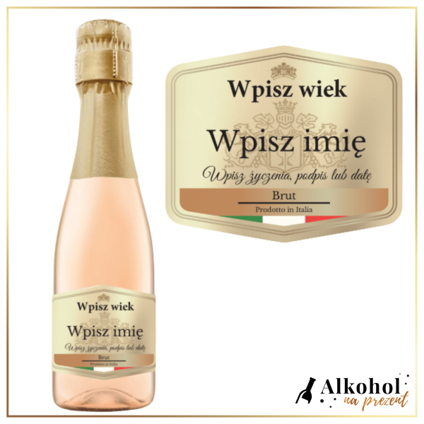 NA KAŻDĄ OKAZJĘ MINI STOCK PROSECCO ROSE BRUT - ORYGINALNY PREZENT