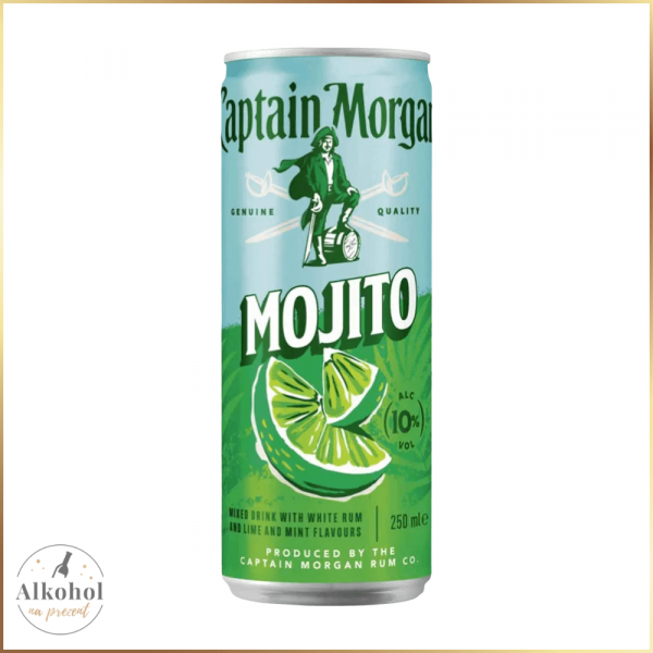 DRINK CAPTAIN MORGAN WHITE MOJITO 0.25L PUSZKA