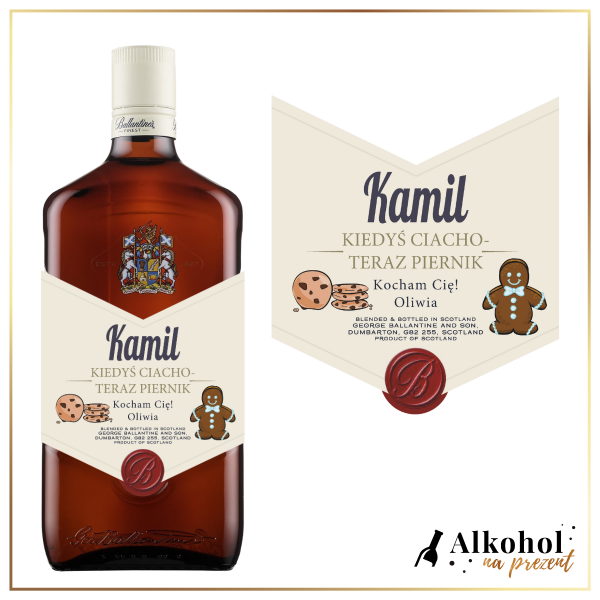 KIEDYŚ CIACHO TERAZ PIERNIK BALLANTINE'S