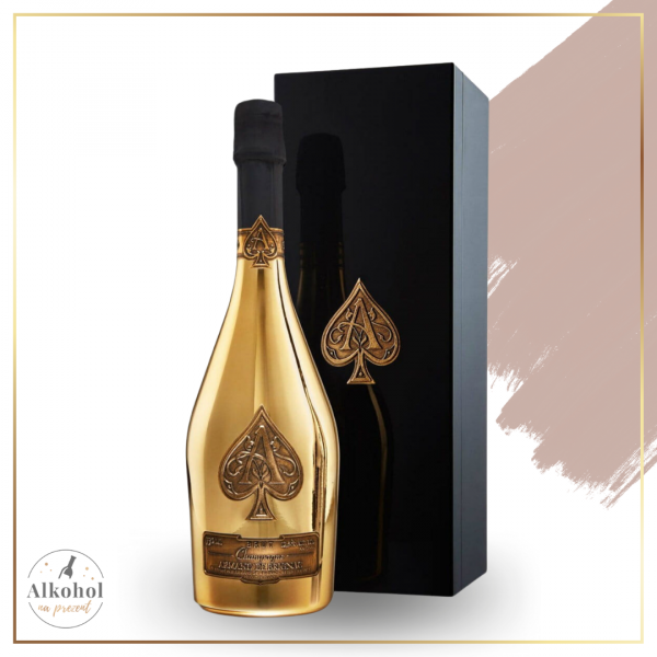 SZAMPAN ARMAND DE BRIGNAC AS GOLD 0.75L + OPAKOWANIE