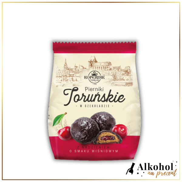 PIERNICZKI W CZEKOLADZIE DESEROWEJ Z NADZIENIEM WIŚNIOWYM