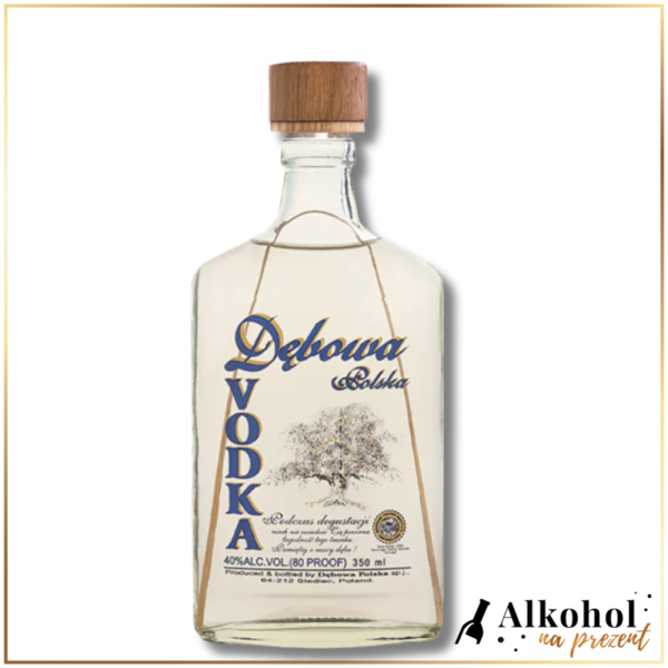 WÓDKA DĘBOWA POLSKA PIERSIÓWKA 0.35L