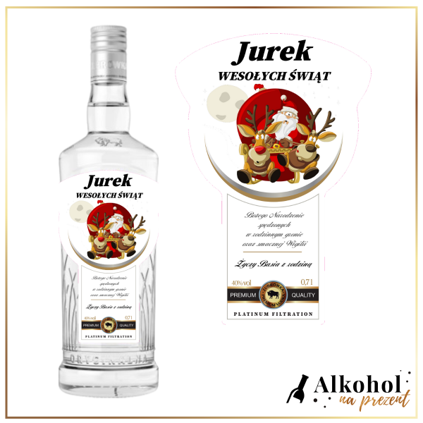 WESOŁYCH ŚWIĄT ŻUBRÓWKA BIAŁA - PREZENT NA BOŻE NARODZENIE