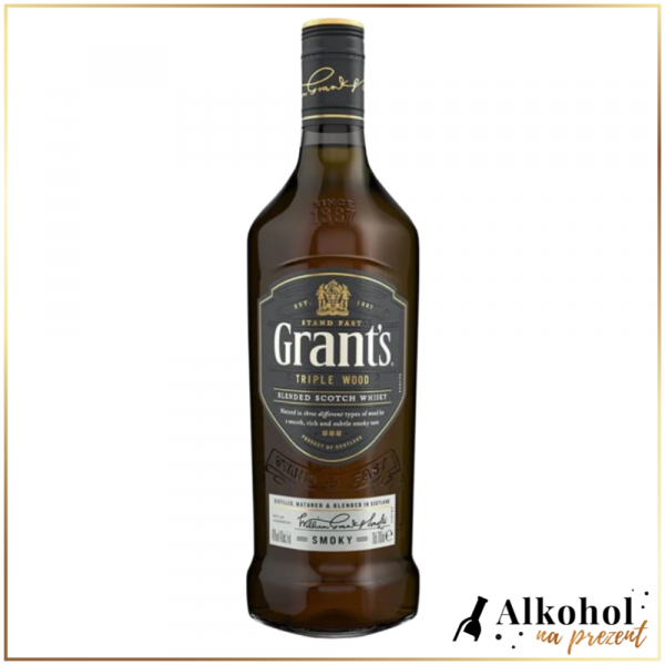 WHISKY GRANT'S TRIPLE WOOD SMOKY 0.7L