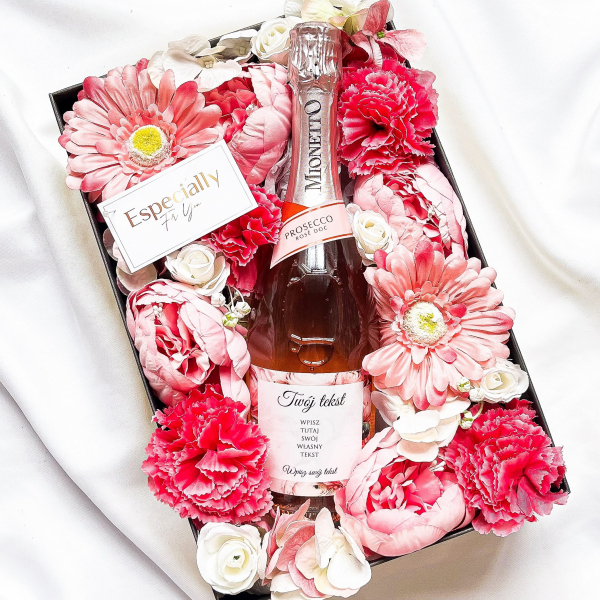 PIWONIE MIONETTO ROSE WE FLOWERBOX - LUKSUSOWY PREZENT