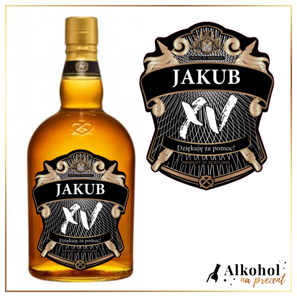 PODZIĘKOWANIA WHISKY CHIVAS REGAL XV - PREZENT NA PODZIĘKOWANIA