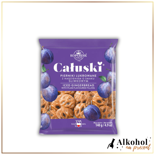 PIERNIKI CAŁUSKI O SMAKU ŚLIWKOWYM 140G