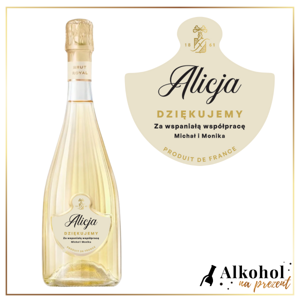 PODZIĘKOWANIA FREIXENET BRUT ROYAL - PREZENT NA PODZIĘKOWANIA