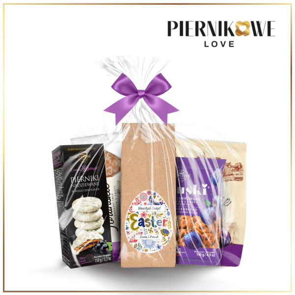 ZESTAW WIELKANOCNY Z KAWĄ 500G I PIERNIKAMI