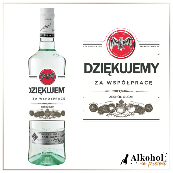 PODZIĘKOWANIA BACARDI CARTA BLANCA