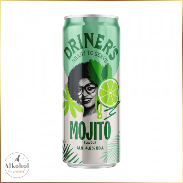 DRINK DRINER'S MOJITO 0.33L PUSZKA