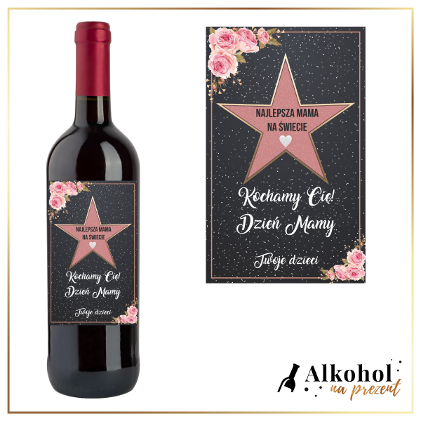 NAJLEPSZA MAMA NA ŚWIECIE WINO VITORINO ROSO VINO D'ITALIA