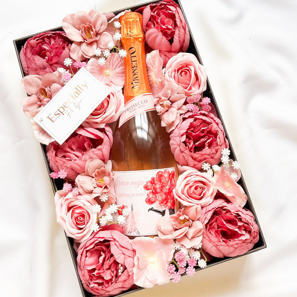 WYJDZIESZ ZA MNIE? MIONETTO ROSE FLOWER BOX