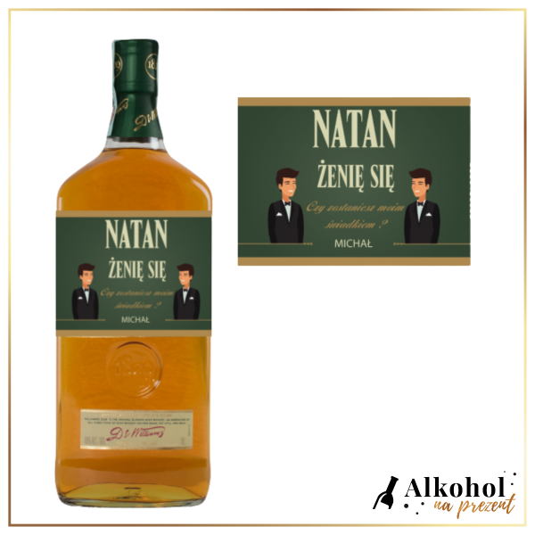 ZOSTANIESZ MOIM ŚWIADKIEM? TULLAMORE- PREZENT DLA ŚWIADKA