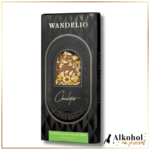 CZEKOLADA MLECZNA Z PISTACJAMI WANDELIO