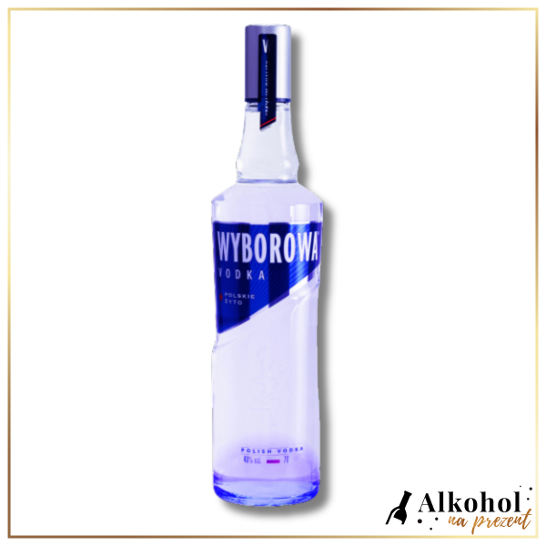 WÓDKA WYBOROWA W PODŚWIETLANEJ BUTELCE - LUKSUSOWY UPOMINEK