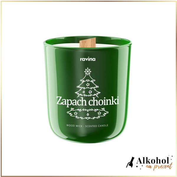 ŚWIECZKA ZAPACH CHOINKI - ŚWIECZKA NA ŚWIĘTA BOŻEGO NARODZENIA
