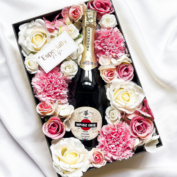 NA KAŻDĄ OKAZJĘ MARTINI PROSECCO WE FLOWERBOX - ORYGINALNY PREZENT