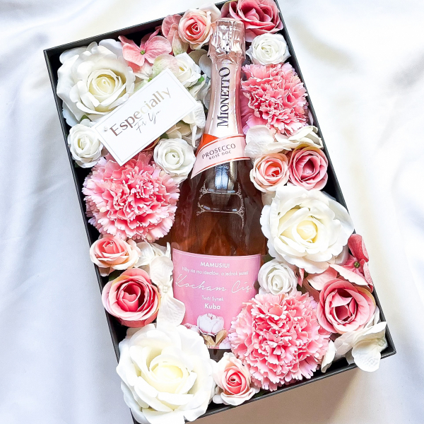 MAMA IDEALNA MIONETTO ROSÉ FLOWER BOX