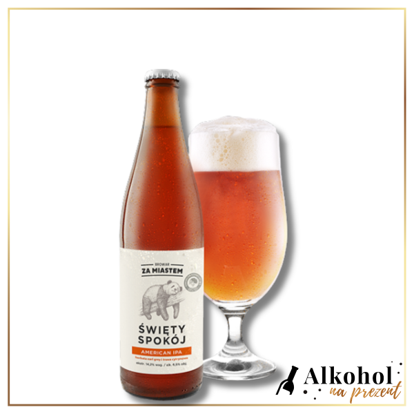 PIWO ŚWIĘTY SPOKÓJ BROWAR ZA MIASTEM 0.5L