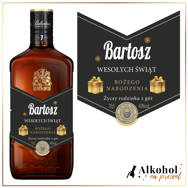 PREZENTY BALLANTINE'S 7-LETNI - PREZENTY NA BOŻE NARODZENIE