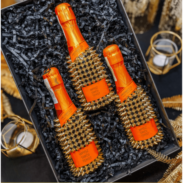 NA KAŻDĄ OKAZJĘ ZESTAW MINI MIONETTO DOC TREVISO ZE ZŁOTYMI KOLCAMI - PREZENT NA WALENTYNKI