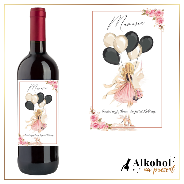 MAMA Z BALONAMI WINO VITORINO ROSO VINO D'ITALIA
