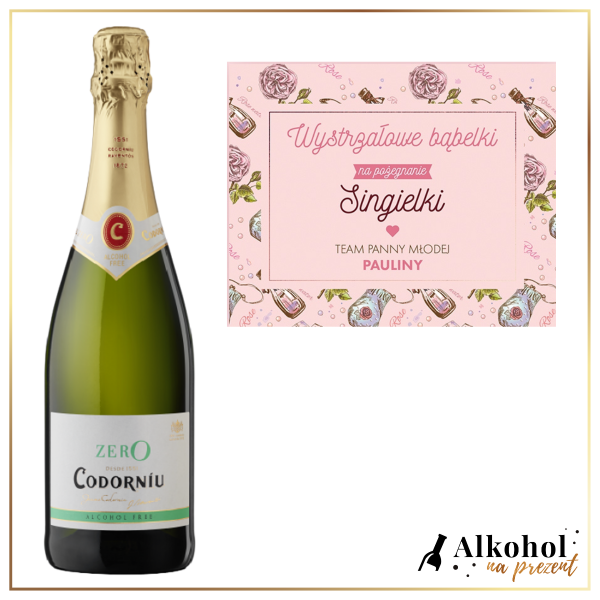 POŻEGNANIE SINGIELKI BEZALKOHOLOWE WINO MUSUJĄCE CODORNIU ZERO