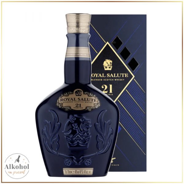 WHISKY ROYAL SALUTE 21YO 0.7L + OPAKOWANIE