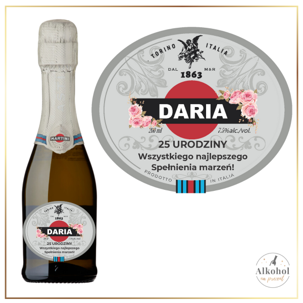 URODZINOWE MINI MARTINI ASTI - PREZENT NA URODZINY