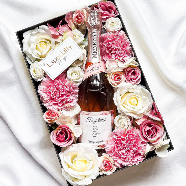 PIWONIE MIONETTO ROSE WE FLOWERBOX - LUKSUSOWY PREZENT