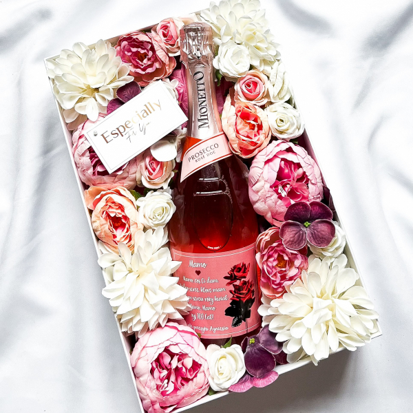 MAMO COŚ CI DAM MIONETTO ROSÉ FLOWER BOX